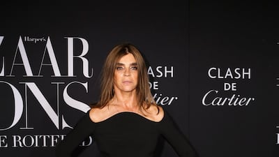 Carine Roitfeld attends the 'Harper's Bazaar' celebration of 'Icons By Carine Roitfeld' during New York Fashion Week on September 6, 2019. Reuters