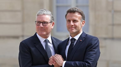 French President Emmanuel Macron and British Prime Minister Keir Starmer are co-hosting an international conference on Hormuz with around 30 states. Reuters