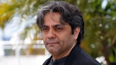 The Iranian director Mohammad Rasoulof, who has been banned from making films and leaving Iran, made a surprise appearance at the Cannes film festival to screen his political thriller Manuscripts Don't Burn. Valery Hache / AP Photo