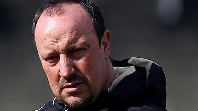 Benitez is fighting to keep hold of Xabi Alonso.