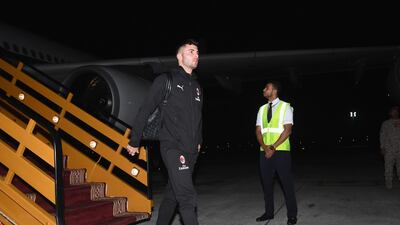 Patrick Cutrone of AC Milan. Getty Images