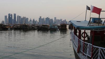 It is a year since the Arab quartet of the UAE, Saudi Arabia, Bahrain and Egypt severed ties with Qatar. Kamran Jebreili / AP Photo