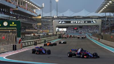 Brendon Hartley, right, and Pierre Gasly, left, the Toro Rosso drivers in 2018 have, like the rest of the midfield, had to be content with the scraps in F1 as three teams have dominated at front. Getty