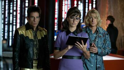 Ben Stiller, Penelope Cruz and Owen Wilson in Zoolander 2. Wilson Webb / Paramount Pictures
