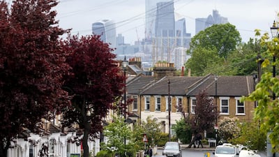 London. Prime property prices in the UK capital are set to rise by 25 per cent in the coming years. Bloomberg