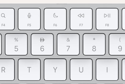 The UAE's dirham symbol was first announced last year.