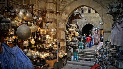 The Khan El Khalili-bazaar, known as the Khan, in Cairo, is a centuries-old marketplace brimming with items available for purchase. Getty Images