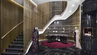 The new store 'aligns itself with the typical architectural structures of Dubai', says Domenico Dolce. Courtesy Dolce & Gabbana