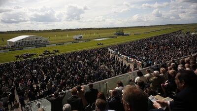 A view of the races at Newmarket on Saturday. Alan Crowhurst / Getty Images / April 30, 2016