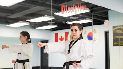 Taekwondo instructor Rayah, 28, lives in Vancouver.