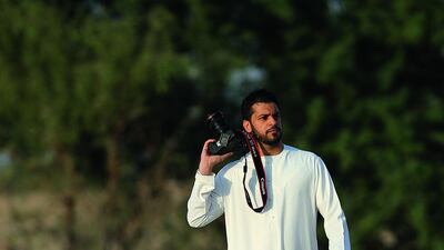 Mohammed Ahli, who is a keen nature photographer. Satish Kumar / The National