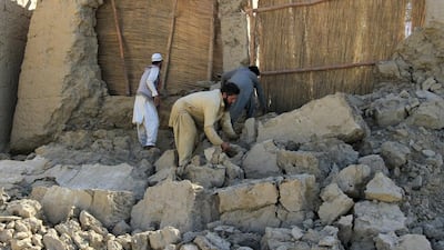 Rescuers have rushed to deliver relief aid to victims of a massive earthquake that hit northern Afghanistan and Pakistan. Parwiz / Reuters