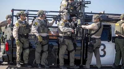 Mr Trump deployed 2,000 troops on June 7 to handle the protests. AFP