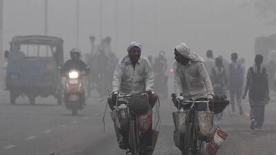 New Delhi recently woke up to a choking blanket of smog as air quality in the world's most polluted capital city reached hazardous levels. AFP