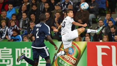 Leonardo of Jeonbuk will be the player to watch in this year's Asian Champions League final. Paul Crock / AFP