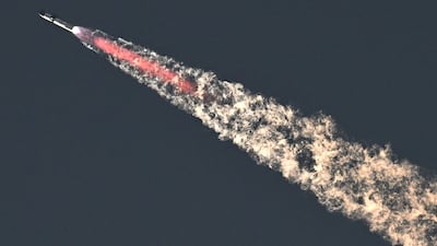 Starship, the most powerful rocket ever built, safely lifted off on Saturday morning. AFP