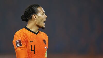Virgil van Dijk of Netherlands. EPA