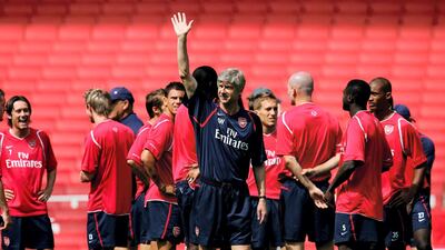 Wenger oversaw Arsenal's move to the Emirates Stadium in 2006. Paul Gilham / Getty Images