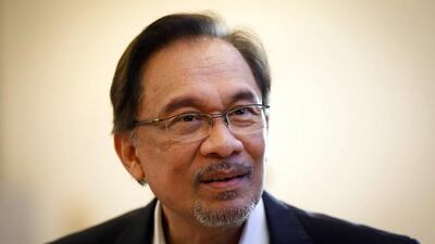 Malaysian opposition leader Anwar Ibrahim. Vincent Thian / AP