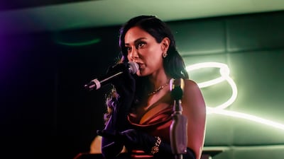 Layla Kardan performs at Q's Bar and Lounge. Courtesy Palazzo Versace