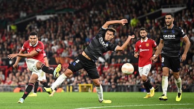 Casemiro 6: First start for since his move from Real Madrid. Beaten by Munoz in an early La Real attack. Came back well to cover and block after poor Fred pass. Had United’s second effort on target after 77 minutes and another on injury time. Mediocre, at best, on his debut. AFP