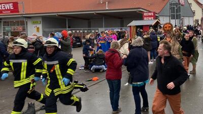 Emergency services have responded to the incident in large numbers. Reuters