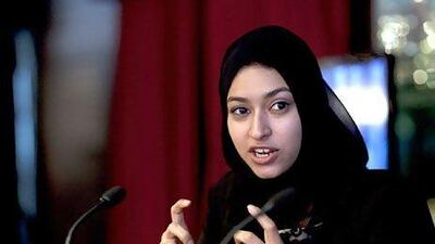 "I want to be an Olympic weightlifter," says Amna Al Haddad, formerly a reporter for The National. Christopher Pike / The National
