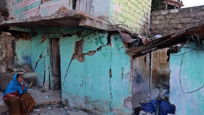 Hundreds of homes in Joshimath have been declared unsafe because of cracks caused by land subsidence. AFP