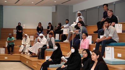 Students at the event