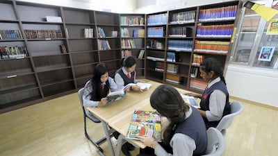 UK study concludes that younger classmates showed a higher rate of childhood mental health diagnoses. Chris Whiteoak / The National