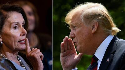 Nancy Pelosi has demonstrated that she knows how to stand up against Mr Trump.AFP / Brendan Smialowski