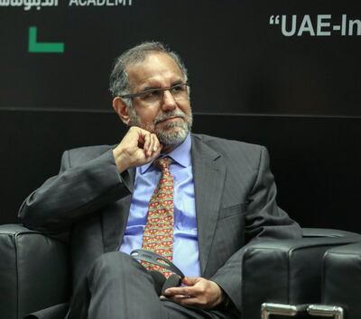 Navdeep Suri, Indian ambassador to the UAE, says the embassy is working with community groups to ensure 'nobody is left behind'. Victor Besa / The National
