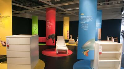The Ikea store on Yas Island in Abu Dhabi. Sammy Dallal / The National