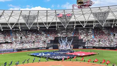 General view of the London Stadium during Game 2 between New York Yankees and Boston Red Sox. Reuters