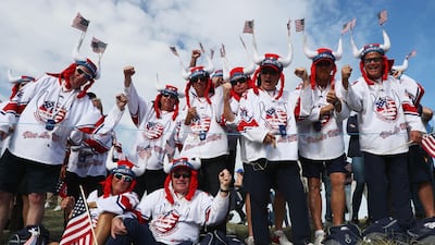 Fans show their support during singles matches. Getty Images