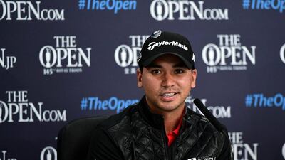 Jason Day of Australia speaks on Monday at a press conference ahead of the 145th Open Championship at Royal Troon. Stuart Franklin / Getty Images / July 11, 2016
