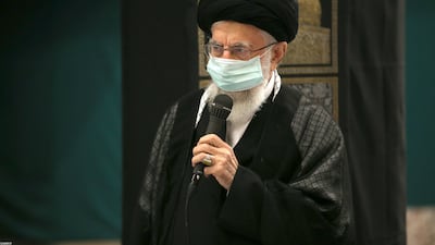 Iran's supreme leader Ayatollah Ali Khamenei discusses Arbaeen in Tehran following reports about his health. EPA