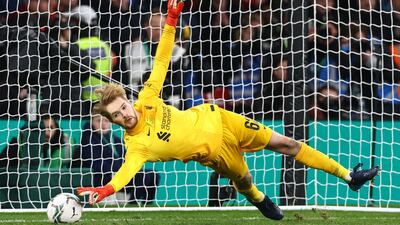 LIVERPOOL PLAYER RATINGS: Caoimhin Kelleher - 8. The Irishman made a series of fine saves, organised his defence and was adept in his distribution. His winning penalty was a bonus after a superb performance. Reuters