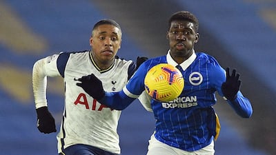 Yves Bissouma 8 – The defensive midfielder made more interceptions than any other player and his passing was on point too. A superb performance. AFP