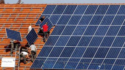 In Europe, the amount of time it would take for a commercial customer to break even for rooftop solar investment averages around five to six years. Reuters