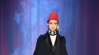 A look by Jean-Paul Gaultier Haute Couture. Getty