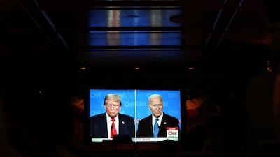 The debate between US President Joe Biden and Republican candidate Donald Trump exposed Biden's weaknesses. AFP