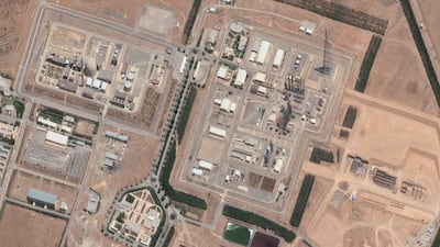 The Arak nuclear site in Iran has been struck for the first time since last year's 12-day war. EPA