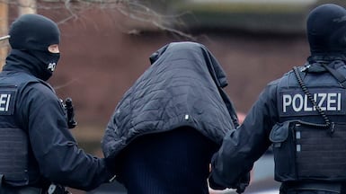 A defendant in a previous Hamas trial in Germany. EPA