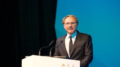 Dan Brown at the Sharjah International Book Fair. Courtesy Sharjah International Book Fair