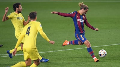 Antoine Griezmann – 5, The Frenchman had a quiet game, and was the least influential of Barca’s forward players, though his movement enabled others to probe. He had the least touches of his attacking teammates… and, perhaps crucially, no shots on goal, before being substituted. AFP