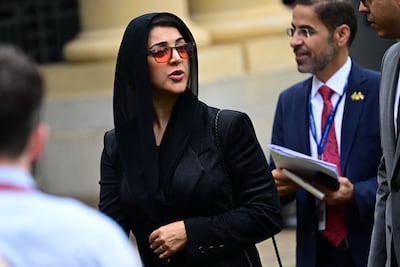 UAE Minister of State for International Co-operation Reem Al Hashimy. AFP