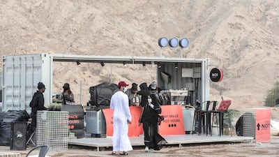 The Not A Space cafe serves coffees, pastries, sandwiches and more. Antonie Robertson / The National