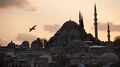 Istanbul's skyline. Turkey recorded an average fund round of $13.9 million in the first half of 2022, according to Magnitt. Photo: The National