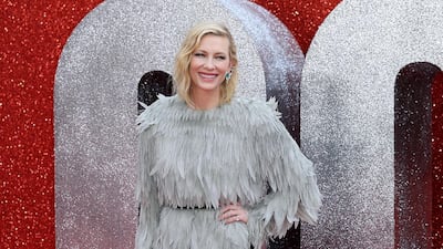 8. Cate Blanchett, $12.5 million (Dh45.9 million). Getty Images